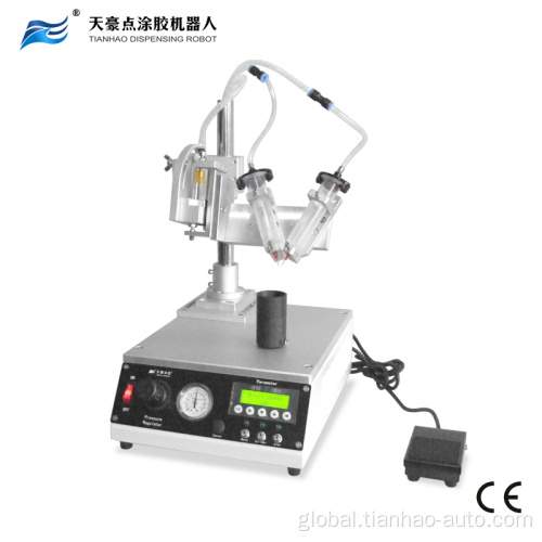 Robot Glue Dispenser circular products automatic robot glue dispenser for Auto dispensing circular line Manufactory